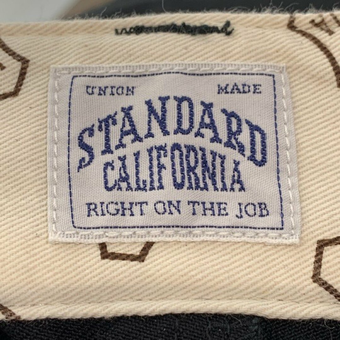 STANDARD CALIFORNIA(スタンダードカリフォルニア)のSTANDARD CALIFORNIA スタンダードカリフォルニア テーパード チノツイル ワークパンツ ブラック Size 32 メンズのパンツ(その他)の商品写真