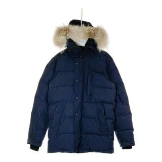 カナダグース(CANADA GOOSE)の★CANADA GOOSE カナダグース 3805JMA CARSON PARKA カーソンパーカー ファー付ダウンジャケット ブラック sizeM(ダウンジャケット)