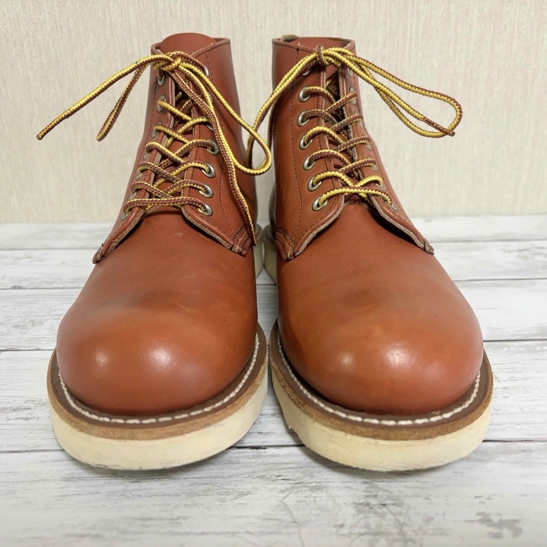 REDWING(レッドウィング)の【美品】RED WING 8166 6インチクラシックラウンド メンズの靴/シューズ(ブーツ)の商品写真