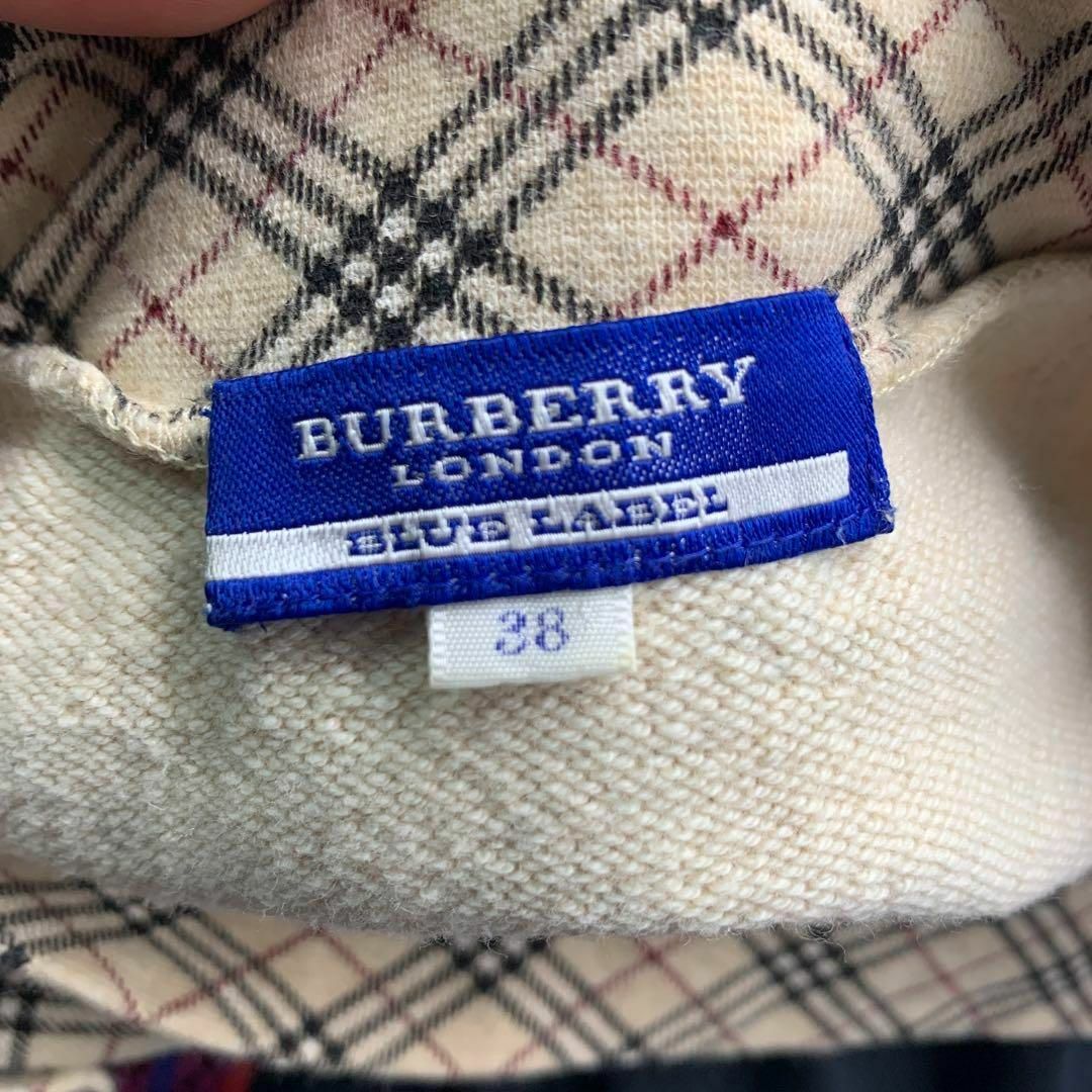 BURBERRY BLUE LABEL(バーバリーブルーレーベル)のバーバリー ブルーレーベル 38 ノバチェック レディースのトップス(シャツ/ブラウス(長袖/七分))の商品写真