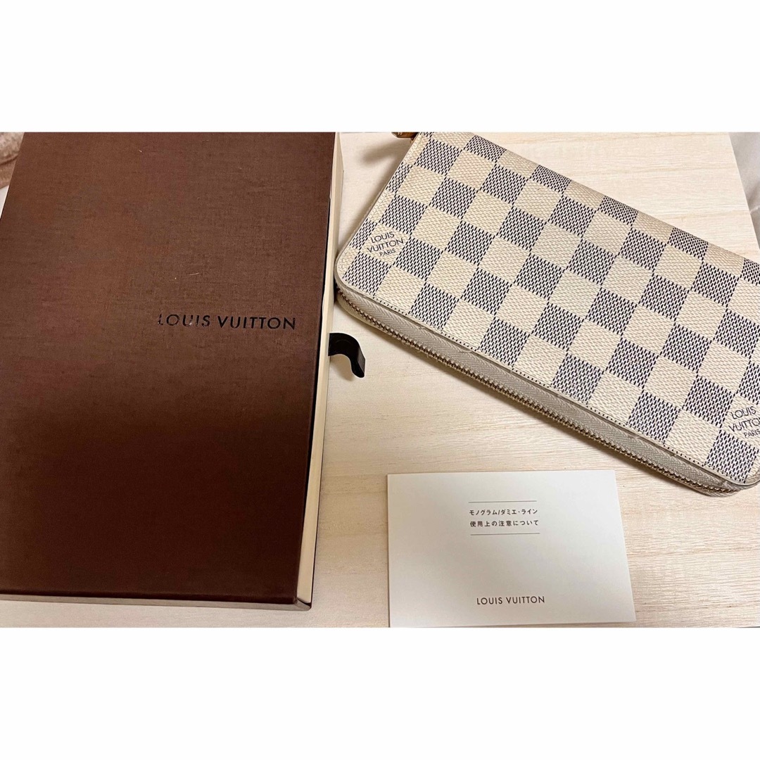 LOUIS VUITTON(ルイヴィトン)のルイヴィトン LOUIS VUITTON ダミエ アズール ジッピー メンズのファッション小物(長財布)の商品写真