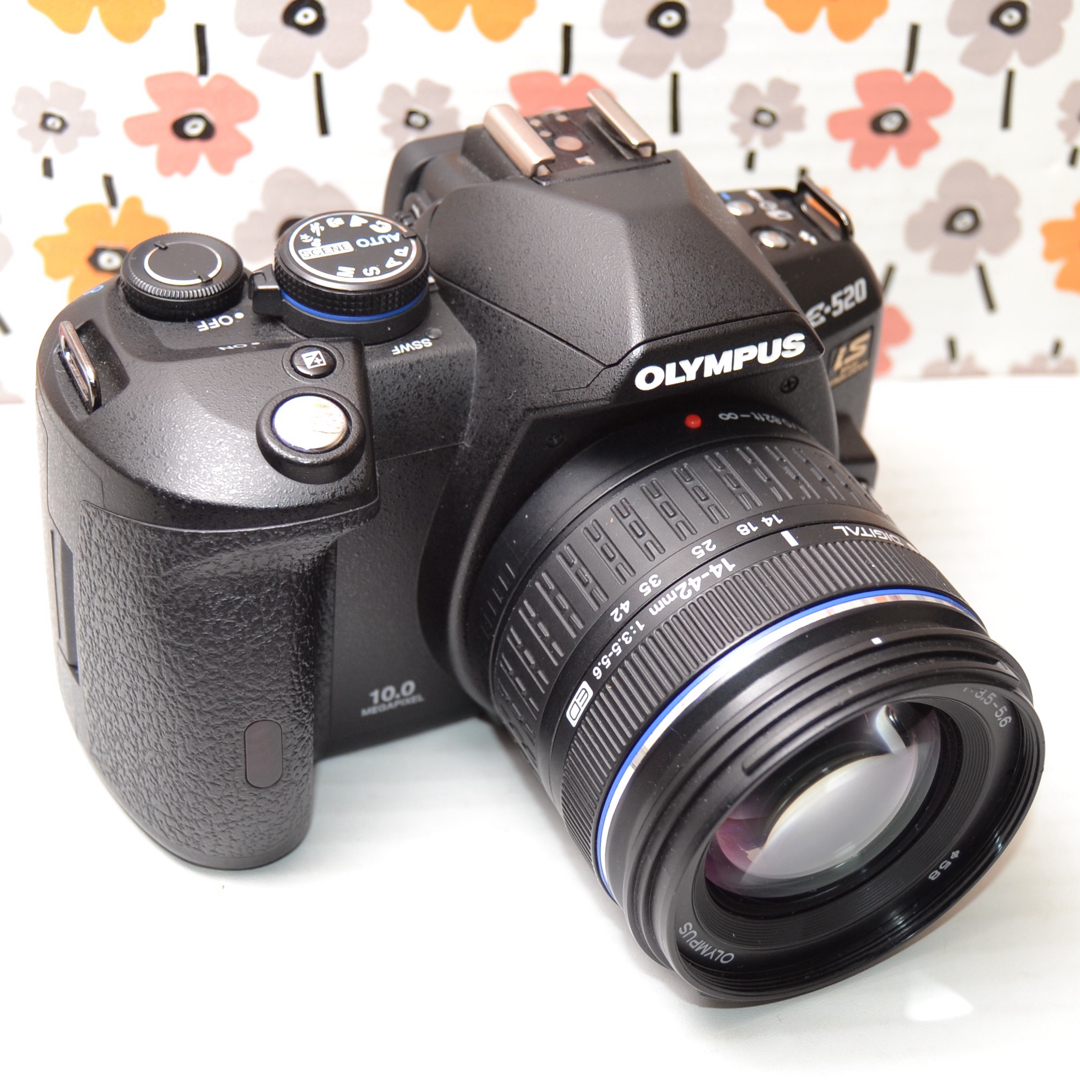 OLYMPUS(オリンパス)の❤️オリンパス E-520 一眼レフカメラ❤️ スマホ/家電/カメラのカメラ(デジタル一眼)の商品写真