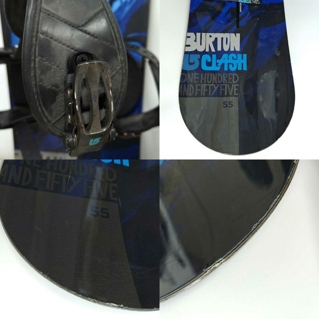 BURTON(バートン)のバートン CLASH クラッシュ 2014モデル スノーボード 155cm BURTON ビンディング フリースタイル M ケース付き スポーツ/アウトドアのスノーボード(ボード)の商品写真