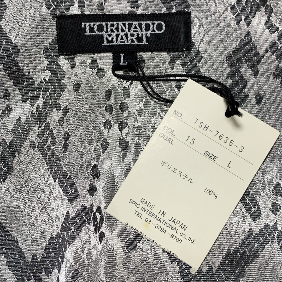 TORNADO MART(トルネードマート)の【新品タグ付】TORNADO MART Python dress shirts メンズのトップス(シャツ)の商品写真