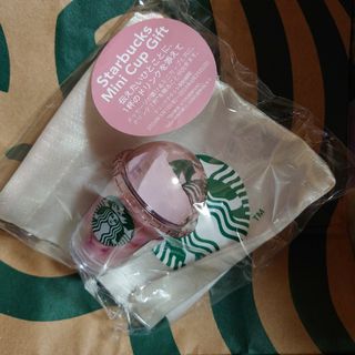 スターバックス(Starbucks)のスターバックス　メッセージ　ミニカップ　巾着(ポーチ)