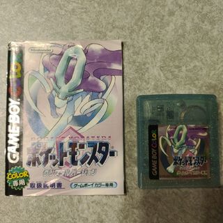 ゲームボーイアドバンス  ポケットモンスター　クリスタル　ゲームボーイ　説明書