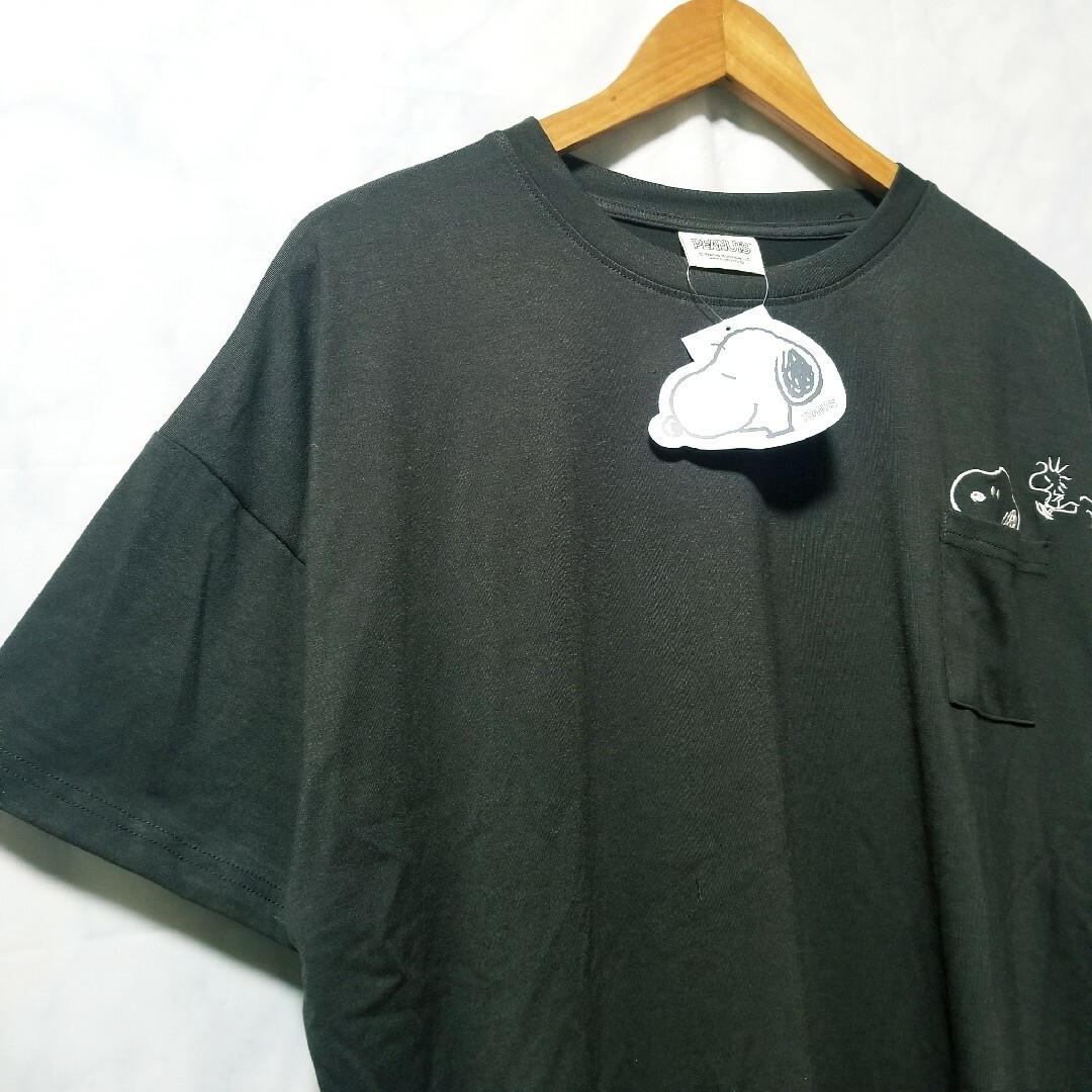 PEANUTS(ピーナッツ)のウッドストック　スヌーピー　新品　Tシャツ　SNOOPY　3Lサイズ レディースのトップス(Tシャツ(半袖/袖なし))の商品写真