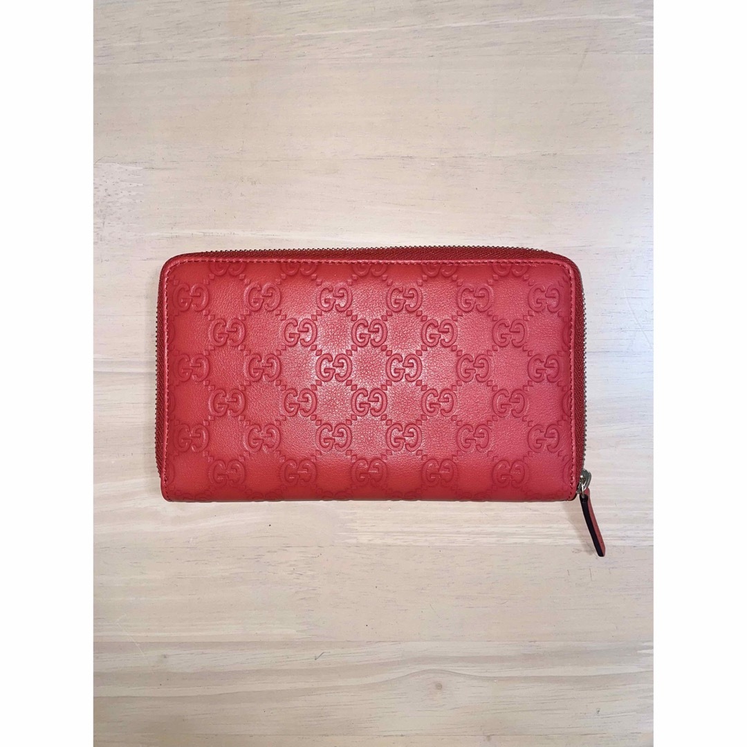 Gucci(グッチ)のGUCCI♡モノグラムウォレット(red) レディースのファッション小物(財布)の商品写真