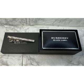 バーバリーブラックレーベル(BURBERRY BLACK LABEL)のバーバリーブラックレーベル  ネクタイピン　シルバー(ネクタイピン)