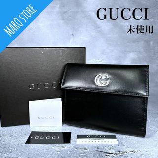 【未使用】GUCCI ヴィッテロ・クラシコ GG マーモント 手帳 カバー 6穴