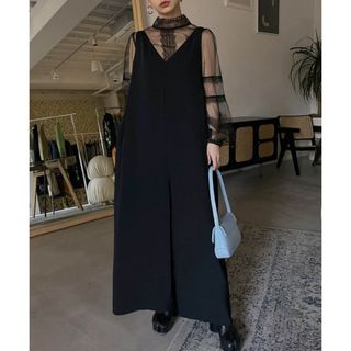 アメリヴィンテージ(Ameri VINTAGE)のAmeri🖤LACE TOP SET ROMPERS Mサイズ　美品　完売品(オールインワン)