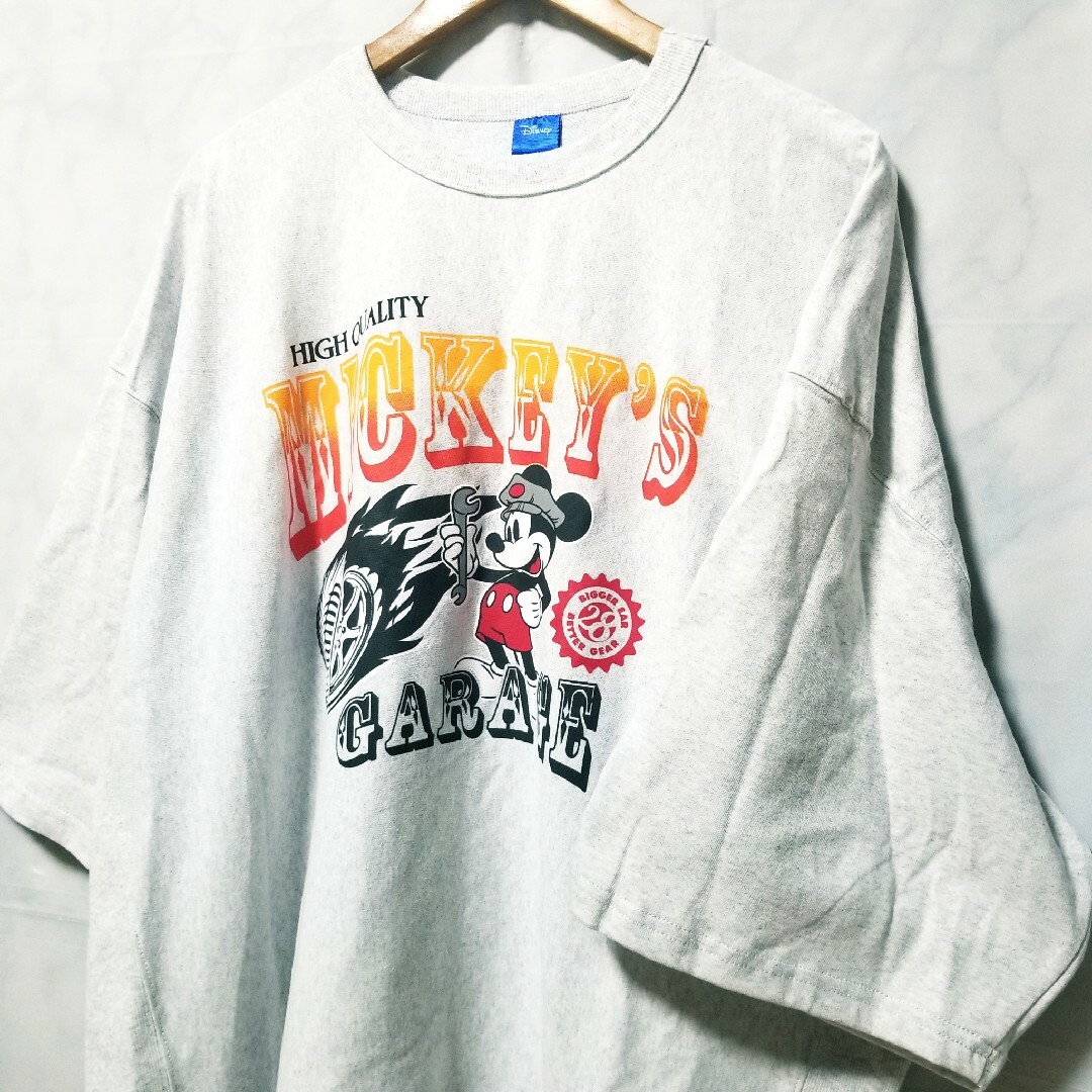 Disney(ディズニー)の新品　ディズニー　Mickey Mouse　Tシャツ　ミッキー　5L　大きめ メンズのトップス(Tシャツ/カットソー(半袖/袖なし))の商品写真