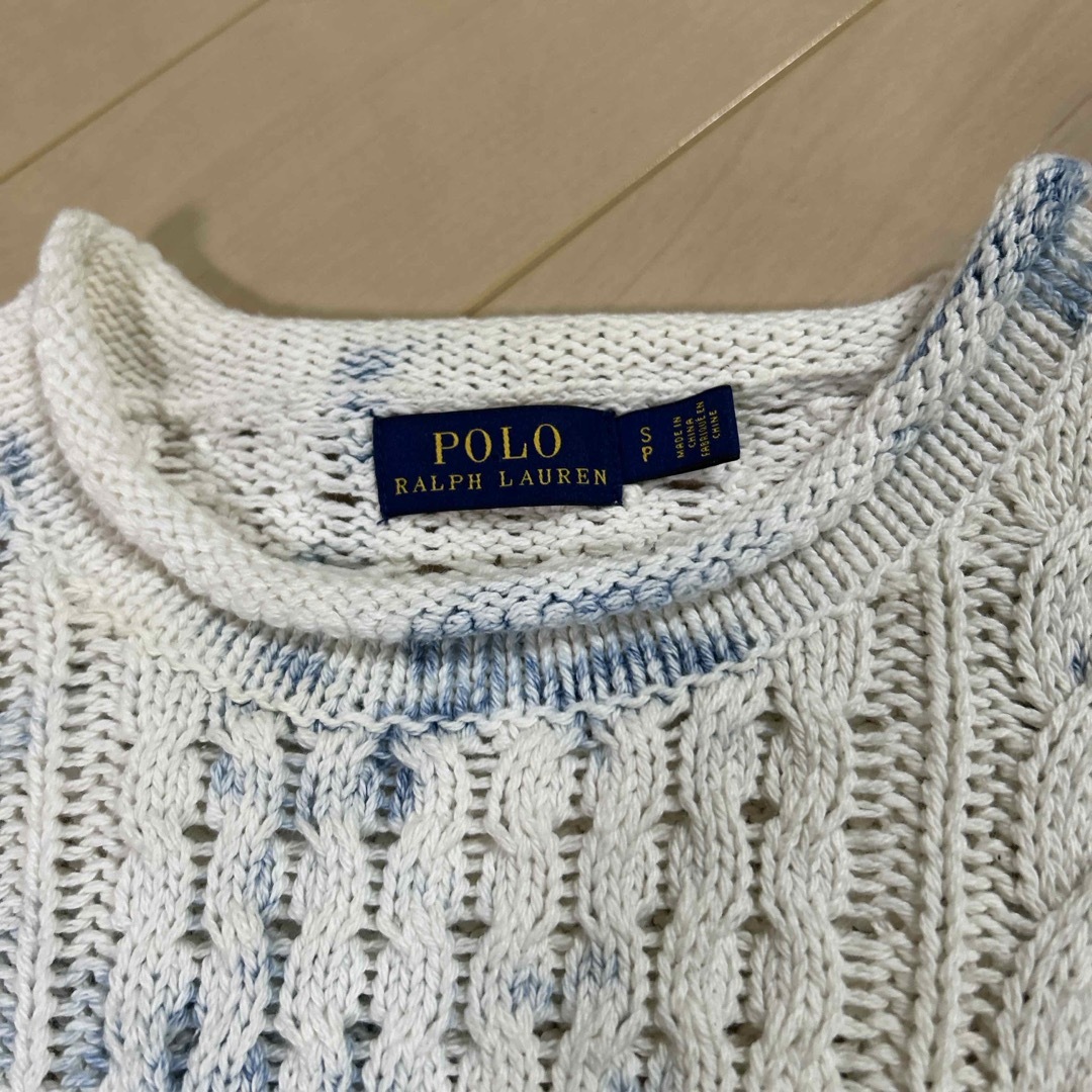 POLO RALPH LAUREN(ポロラルフローレン)のポロラルフローレン　綿ニット レディースのトップス(ニット/セーター)の商品写真