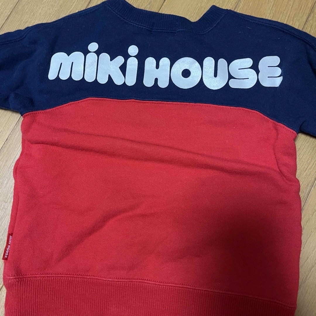 mikihouse(ミキハウス)のミキハウス　トレーナー　80サイズ キッズ/ベビー/マタニティのベビー服(~85cm)(トレーナー)の商品写真