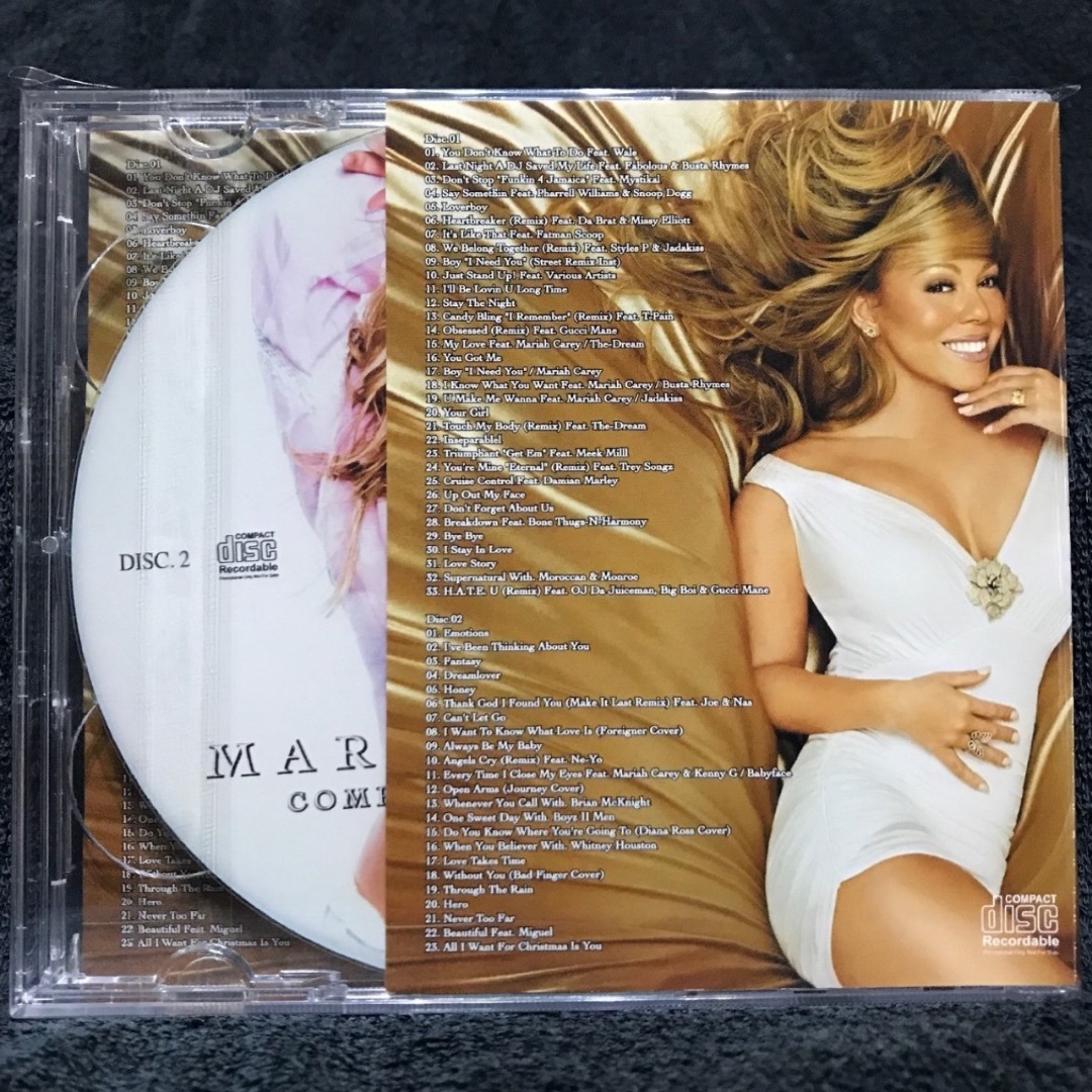 Mariah Carey 豪華2枚組56曲 完全網羅 Best MixCD エンタメ/ホビーのCD(R&B/ソウル)の商品写真