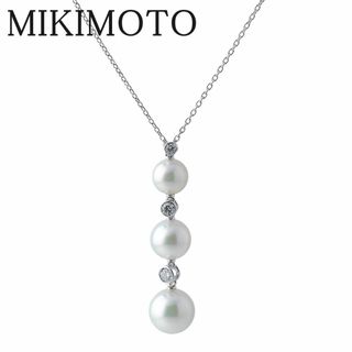 MIKIMOTO - ミキモト 18K パール ピアス 両耳18金 ゴールド 真珠