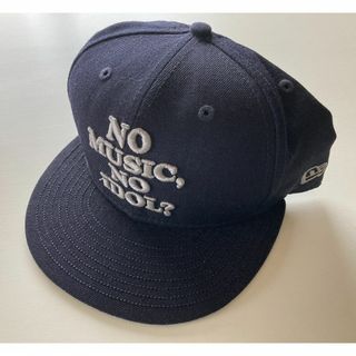 ニューエラ(NEW ERA)のNO MUSIC NO IDOL navy cap キャップ タワーレコード(キャップ)