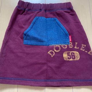 ダブルビー(DOUBLE.B)のmikihouse DOUBLE.B スウェットスカート120cm(スカート)