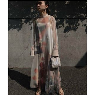 アメリヴィンテージ(Ameri VINTAGE)のSAYO NAGASE SPRING MORNING COLLAB DRESS(ロングワンピース/マキシワンピース)