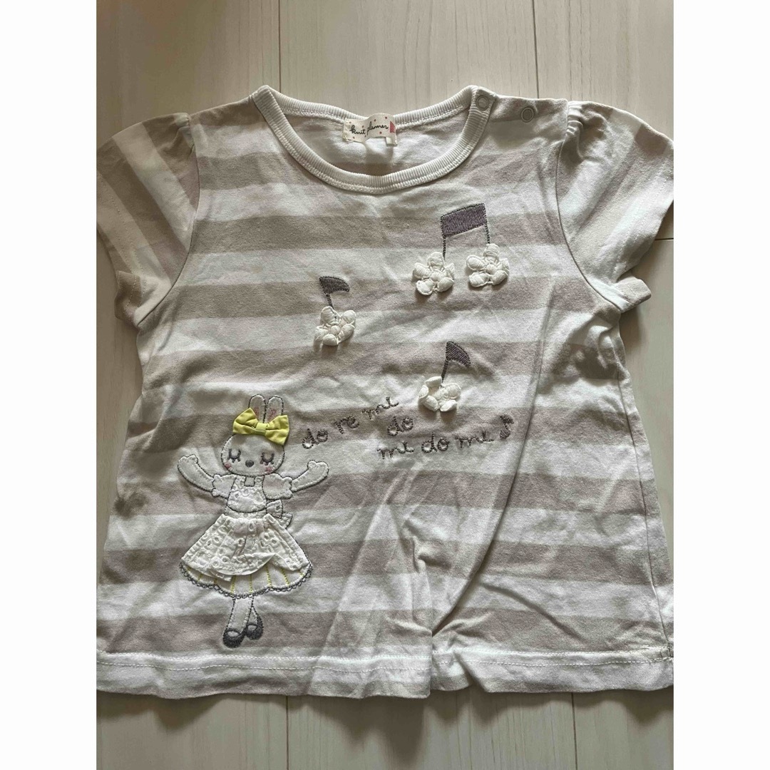 KP(ニットプランナー)のKP 半袖Tシャツ 80cm 4枚セット キッズ/ベビー/マタニティのキッズ服男の子用(90cm~)(Tシャツ/カットソー)の商品写真