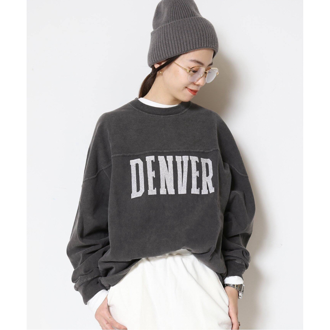 L'Appartement DEUXIEME CLASSE(アパルトモンドゥーズィエムクラス)のREMI RELIEF/レミレリーフDENVER FOOT BALL Tシャツ  レディースのトップス(Tシャツ(長袖/七分))の商品写真