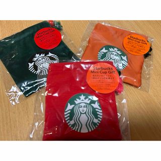 Starbucks - スタバ 巾着3点セット