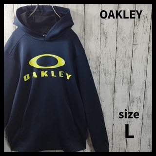 オークリー(Oakley)の【OAKLEY】Big Logo Drape Hoodie　D722(パーカー)