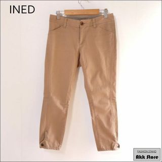 イネド(INED)のINED イネド レディース パンツ クロップド丈 S(クロップドパンツ)