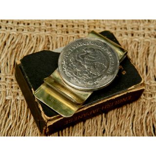 ＃M34 Mexico Coin Money Clip(マネークリップ)