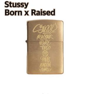 ステューシー(STUSSY)のStussy × Born Raised Zippo Lighter(タバコグッズ)