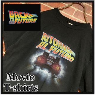 ミュージックティー(MUSIC TEE)のバックトゥザフューチャー★BACK TO THE FUTURE★ムービーTシャツ(Tシャツ/カットソー(半袖/袖なし))