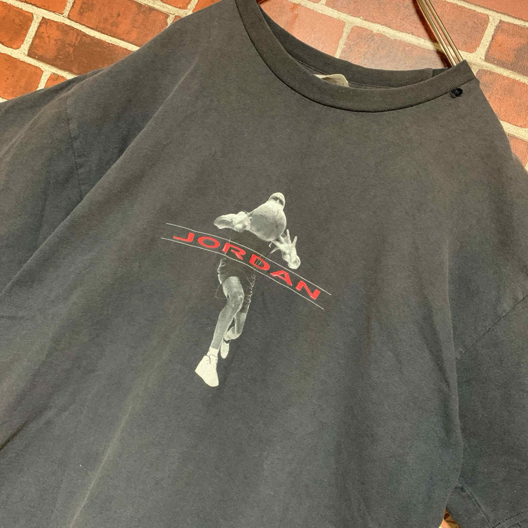 Jordan Brand（NIKE）(ジョーダン)の【激レア】90's★NIKE★JORDAN☆白タグ★ヴィンテージ★Tシャツ★古着 メンズのトップス(Tシャツ/カットソー(半袖/袖なし))の商品写真