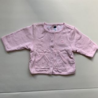 ベビーギャップ(babyGAP)のbaby GAP ベビー ギャップ カーディガン 60 ピンク トップス(カーディガン/ボレロ)