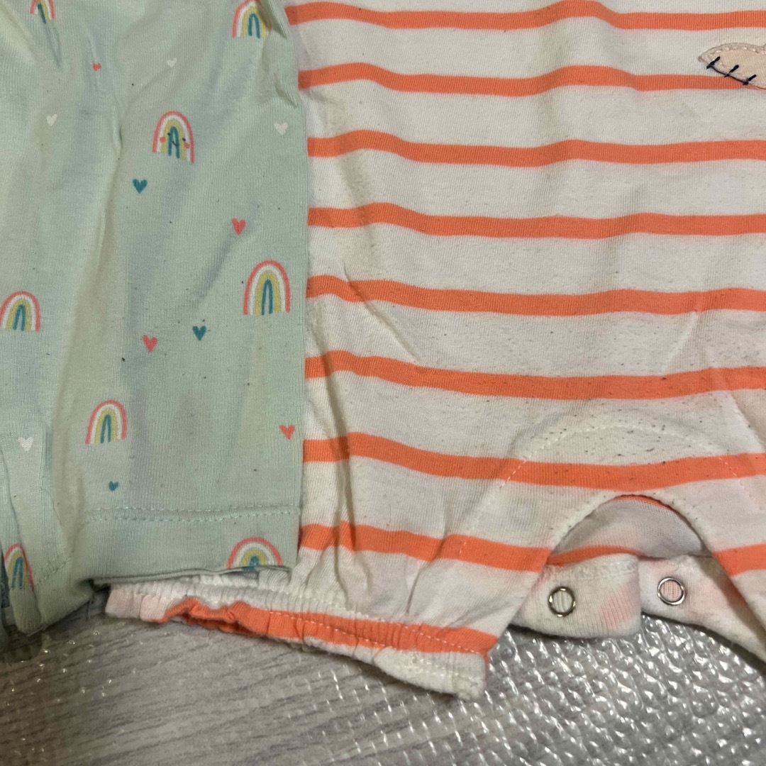 babyGAP(ベビーギャップ)のロンパース２枚セット　babygap キッズ/ベビー/マタニティのベビー服(~85cm)(ロンパース)の商品写真