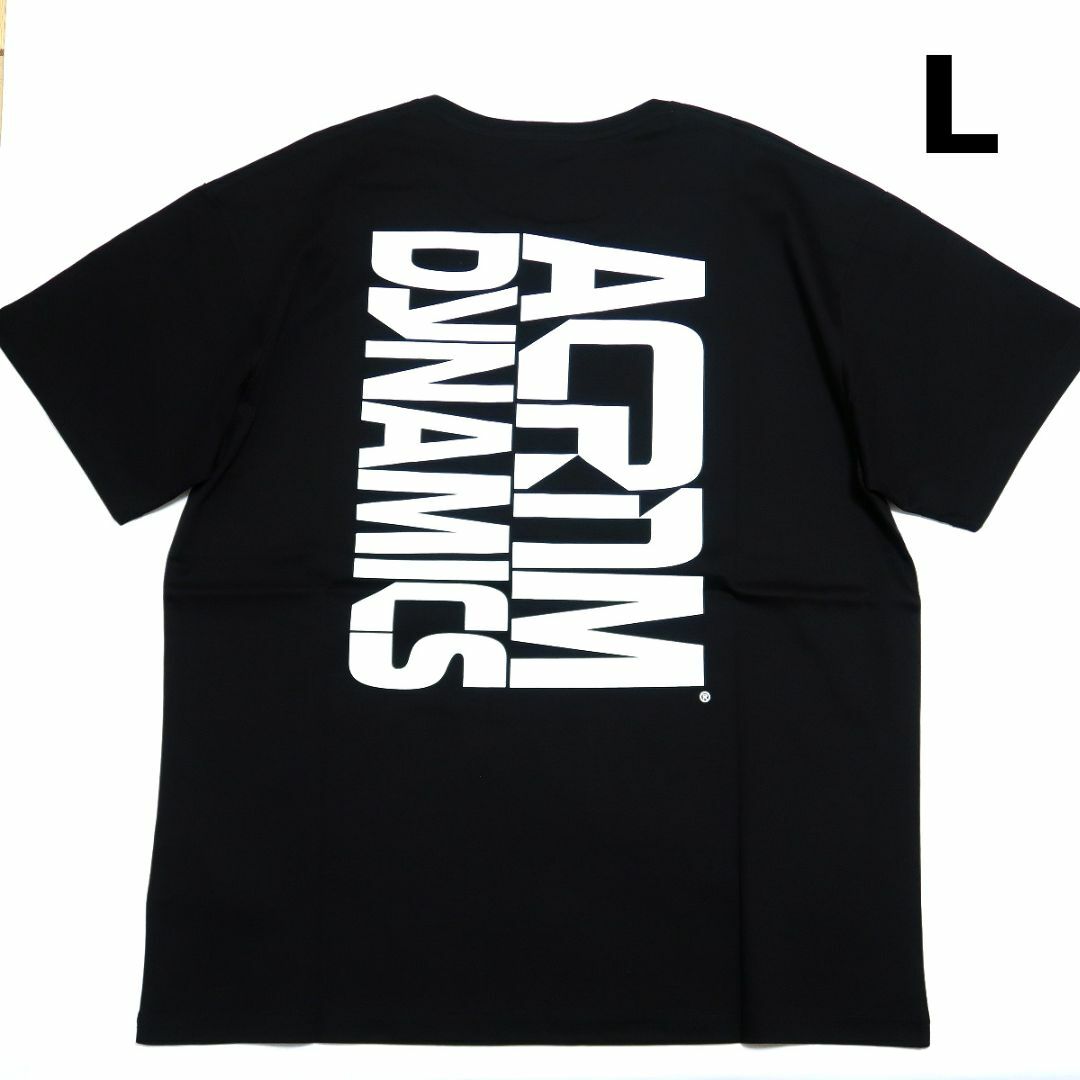 L 新品 アクロニウム ACRONYM グラフィック Tシャツ ロゴ 黒 メンズのトップス(Tシャツ/カットソー(半袖/袖なし))の商品写真