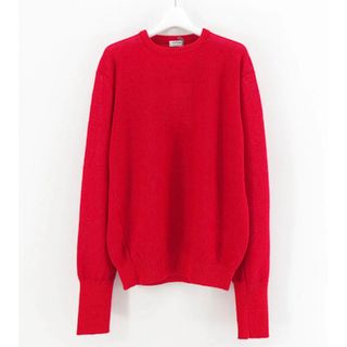 COMOLI - maatee&sons 強撚LINENひょっとこ C/N SWEATER 3