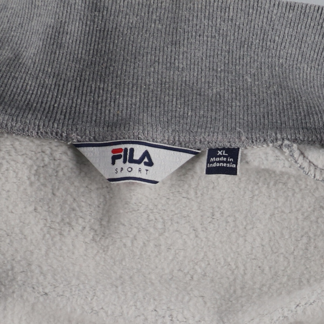 FILA(フィラ)の古着 フィラ FILA SPORT フルジップスウェットシャツ トレーナー メンズXL /eaa433571 メンズのトップス(スウェット)の商品写真