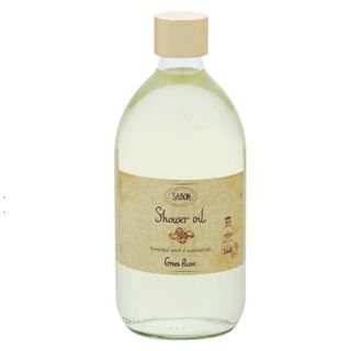 サボン(SABON)の【SABON】シャワーオイル　グリーンローズ　500ml(ボディソープ/石鹸)