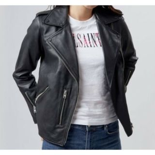 オールセインツ(All Saints)の美品 ALLSAINTS オールセインツ CHINA BAILEY BIKER(ライダースジャケット)