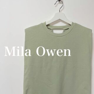 ミラオーウェン(Mila Owen)のMila Owen  ミラオーウェン　ノースリーブ　バックオープン　トップス(カットソー(半袖/袖なし))