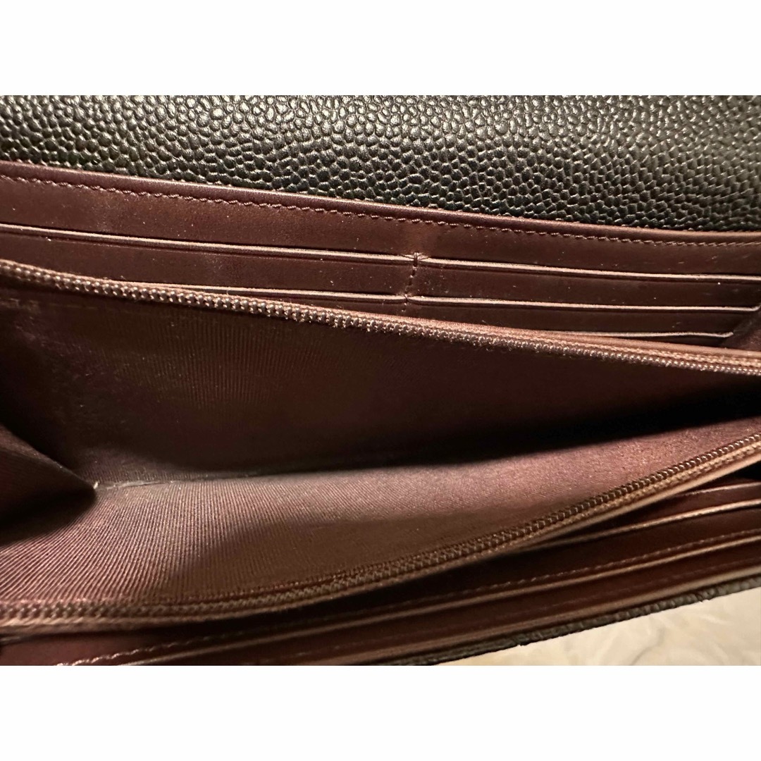 CHANEL(シャネル)のCHANEL シャネル　マトラッセ　キャビアスキン　財布　長財布 レディースのファッション小物(財布)の商品写真