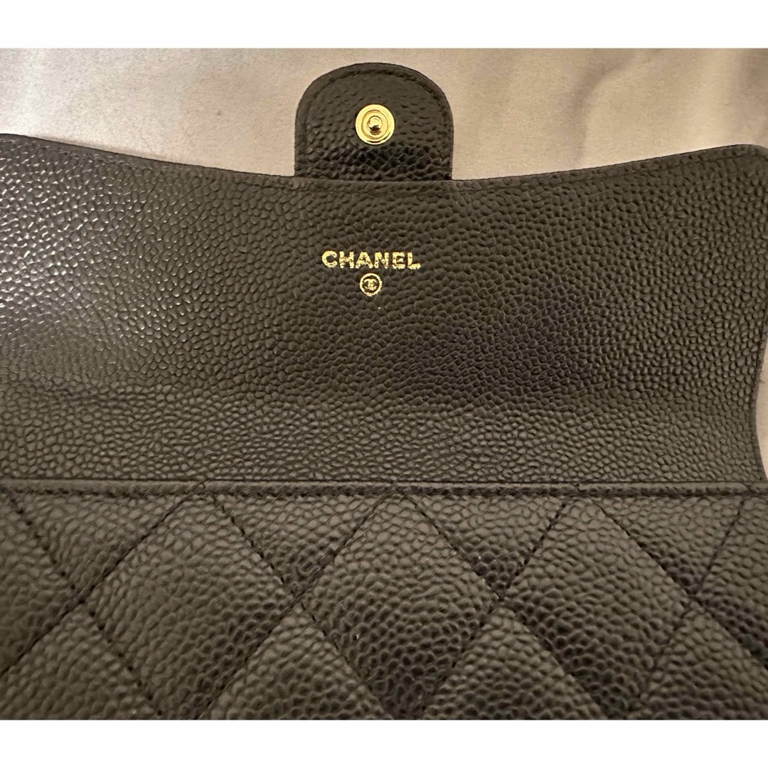 CHANEL(シャネル)のCHANEL シャネル　マトラッセ　キャビアスキン　財布　長財布 レディースのファッション小物(財布)の商品写真