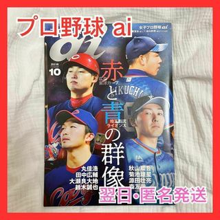 ヒロシマトウヨウカープ(広島東洋カープ)の翌日匿名配送　プロ野球ai 2018年10月号 カープ 西武(趣味/スポーツ)