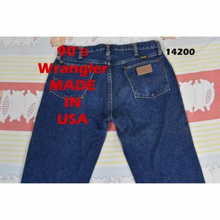 ラングラー(Wrangler)のラングラー 90’ｓ 13MWZ ストレート 14200ｃ USA製 ビンテージ(デニム/ジーンズ)