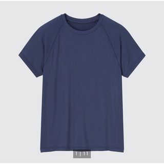 ユニクロ(UNIQLO)のユニクロ　エアリズム　マッピング　クルーネック　Tシャツ　エアリズム S(Tシャツ/カットソー(半袖/袖なし))