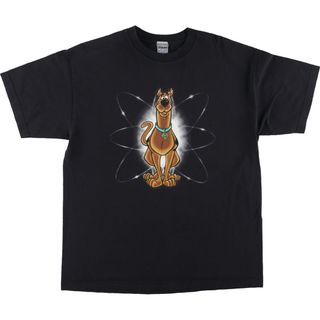 古着 SCOOBY-DOO スクービードゥー キャラクタープリントTシャツ メンズL /eaa431530(Tシャツ/カットソー(半袖/袖なし))