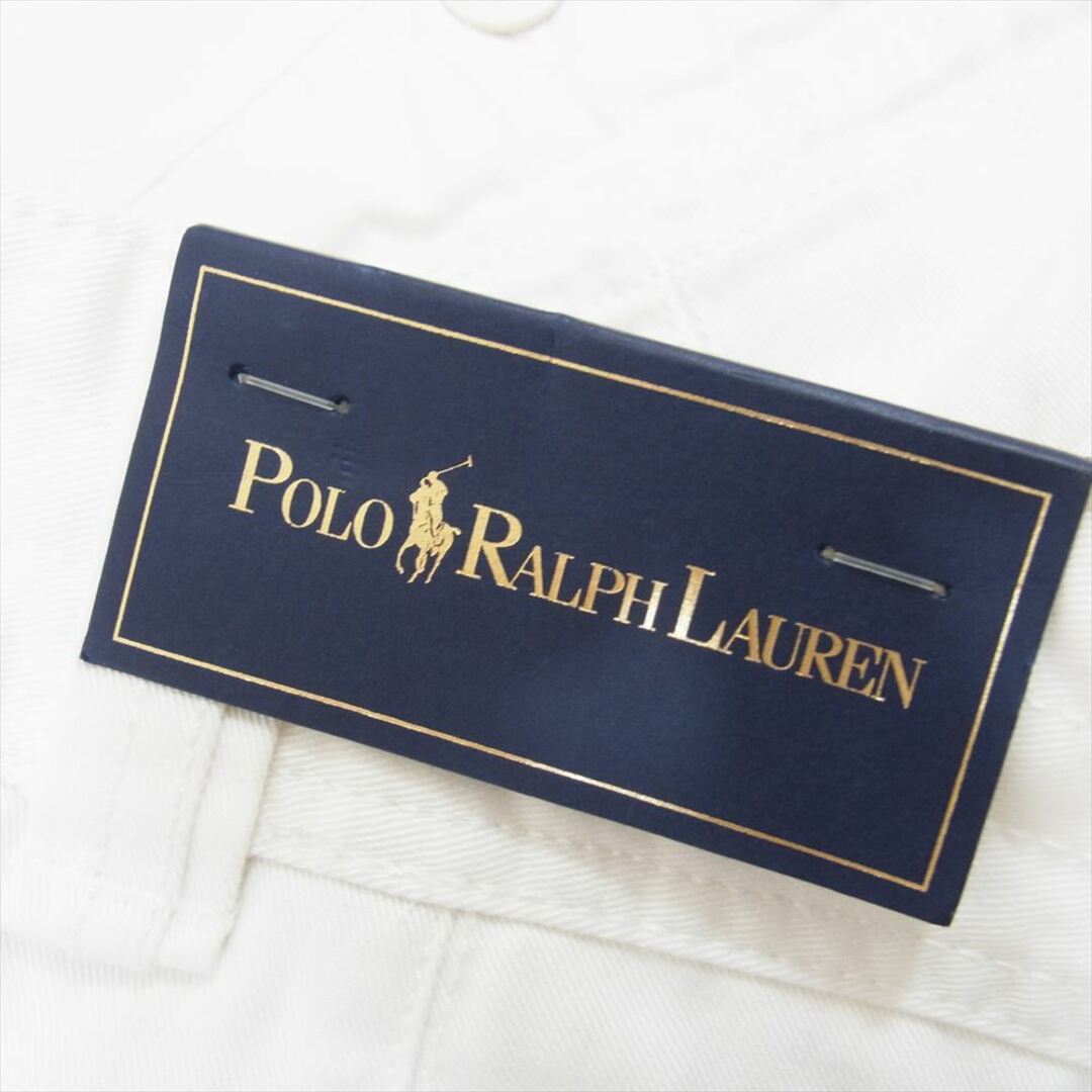 POLO RALPH LAUREN(ポロラルフローレン)のPOLO RALPH LAUREN ポロ・ラルフローレン big&tall 6ポケット カーゴ ショーツ 白系 ホワイト系 44B【極上美品】【中古】 メンズのパンツ(その他)の商品写真