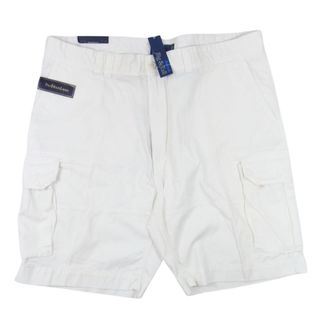 ポロラルフローレン(POLO RALPH LAUREN)のPOLO RALPH LAUREN ポロ・ラルフローレン big&tall 6ポケット カーゴ ショーツ 白系 ホワイト系 44B【極上美品】【中古】(その他)