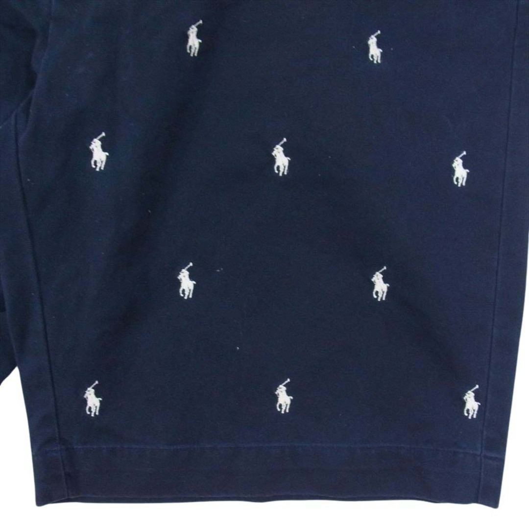 POLO RALPH LAUREN(ポロラルフローレン)のPOLO RALPH LAUREN ポロ・ラルフローレン ショートパンツ マルチ ポニー刺繍 ショーツ ネイビー系 44T【中古】 メンズのパンツ(その他)の商品写真