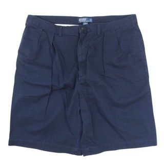 ポロラルフローレン(POLO RALPH LAUREN)のPOLO RALPH LAUREN ポロ・ラルフローレン ショートパンツ 2タック チノ ショーツ ネイビー系 42T【中古】(その他)